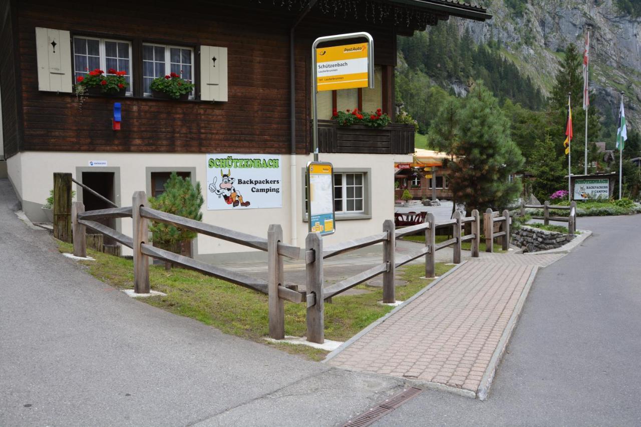 Schutzenbach Backpackers For Adults 18-35 Hostel Lauterbrunnen Buitenkant foto
